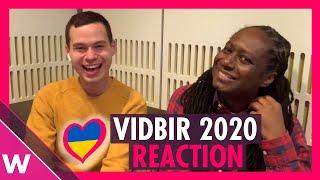 Vidbir 2020: Reaction to all 6 songs + finalists (Ukraine Eurovision)