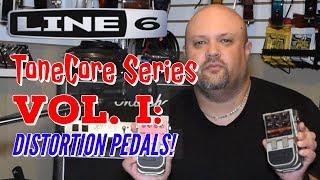 Line 6 ToneCore Series Vol. I:  Distortion Pedals