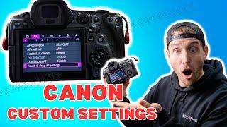 Unveiling My BEST Custom Settings for Canon EOS R5 & R6