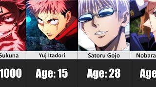 Age of Jujutsu Kaisen Characters