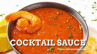 Spicy Cocktail Sauce Recipe #shorts