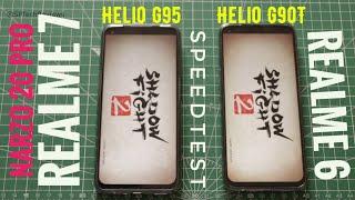 Narzo20Pro/Realme7(Helio G95) Vs Realme 6i/Realme6(Helio G90T) Speedtest comparison | Realme6i Wins!