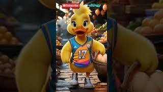 Bebek cute belanja#vidioshorts #funny #duck #cartoon