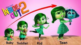 Inside Out 2024 Growing Up Compilation | GO WOW