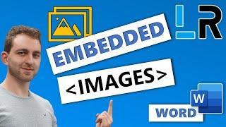 MS Word: Change linked images to embedded images - 1 MINUTE