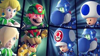 Mario Strikers Battle League Chain Cup Match # 53 Warriors Mario , Peach , Rosalina & Bowser