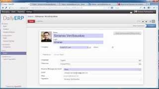 OpenERP 7 Tutorial #2 - User accounts and emailing system configuration