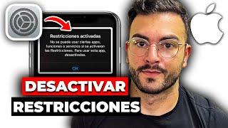 Cómo DESACTIVAR las RESTRICCIONES en iPHONE (2025) | Guía Completa