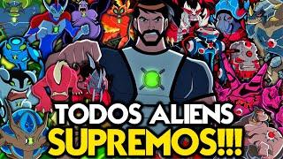 TODOS OS SUPREMOS (HUMANOS, ALIENS E PREDADORES) EM BEN 10!!!