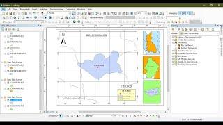 Como hacer una mapa de ubicación fácil y rápido en ArcGIS