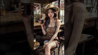 CowGirl | AI Beauties | Full version of this video on my channel | LookBook | 카우걸 | 룩북