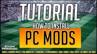 PES 2020 TUTORIAL | How to Install PC MODS - BEGINNERS GUIDE - EASY-TO-FOLLOW STEPS!