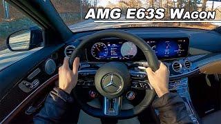 2021 Mercedes-AMG E63S Wagon- 600HP Brutal Dad Mobile! (POV Binaural Audio)