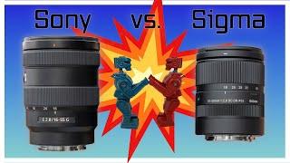 Battle of the 2 BEST Zoom lenses for your Sony A6700 or FX30 - Sony 16-55 vs. Sigma 18-50