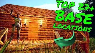 The TOP 27+ SOLO Player and PVE BASE LOCATIONS on Ark Survival Ascended!!