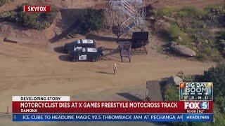 Motorcyclist Dies At X Games Freestyle Motocross Track