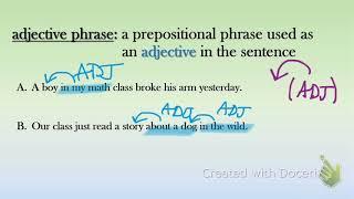 Adjective Phrases