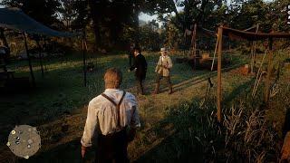 Arthur Donates 10K To The Camp And Gets Ignored By Dutch