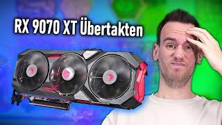 RX 9070 XT: Beeindruckendes Undervolting, fehlerhaftes Overclocking