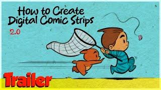 How to Create Digital Comic Strips Trailer