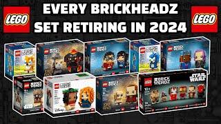 EVERY LEGO Brickheadz Set Retiring in 2024!