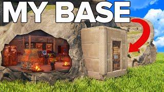 I built a rock base on observer island - Rust