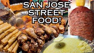 CRAZY SAN JOSE FOOD TOUR at SAP CENTER Night Market!