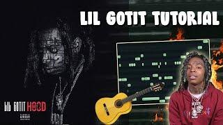 Making A CRAZY Beat For Lil Gotit | Hood Baby 2 | FL Studio Tutorial