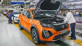 Inside Massive Factory Producing the Brand New Peugeot 2008 - Production Line