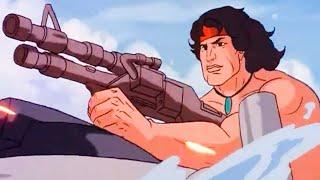 RAMBO: THE FORCE OF FREEDOM Episode 4 Action Clips (1986)