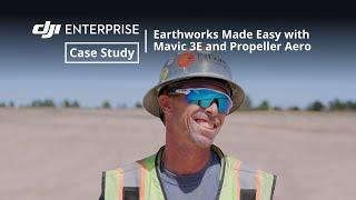 Earthworks Made Easy with DJI Mavic 3 Enterprise Drone & Propeller Aero