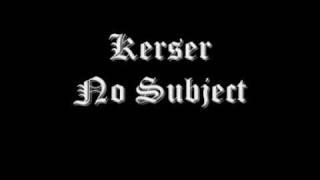 Kerser - No Subject