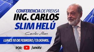 Ing. Carlos Slim, conferencia de prensa.