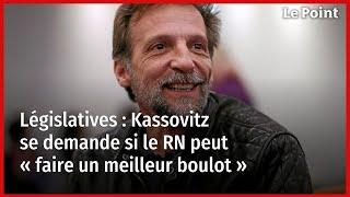 Législatives : Kassovitz se demande si le RN peut « faire un meilleur boulot »