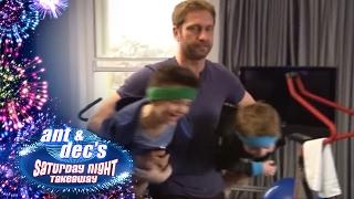 Little Ant & Dec Interview Gerard Butler - Saturday Night Takeaway