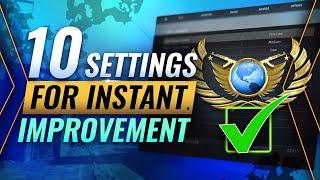 INSTANTLY Increase Your Winrate With These 10 Settings - CS:GO