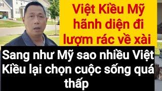Việt kiều Mỹ Lượm Đồ Cũ Về Nhà Xài | Hãnh Diện Lên Mạng Khoe