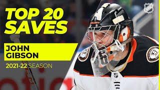 Happy Birthday  John Gibson! | Top 20 Saves from 2021-22