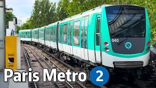 ⁴ᴷ⁶⁰ Exploring Paris Metro Line 2