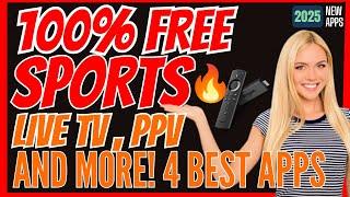 4 Premium Apps for FREE Movies, TV Shows, and Sports on ANY Firestick!