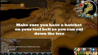 Runescape How to get a dramen staff 2012