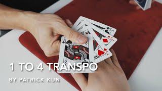 1 to 4 Transpo | Visual Impromptu Card Transposition