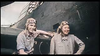 1943 – US Navy - The Life and Death of USS Hornet  - Restored in 4K Color  Naval History