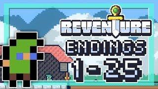 REVENTURE ENDINGS 1-25 Walkthrough | 2 Left Thumbs