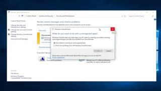 How To Change SmartScreen Settings On Windows 10