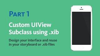 Custom UIView from Xib file in Xcode 5 for Reusable Components - Part 1