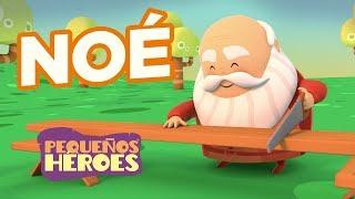 HISTORIAS DE LA BIBLIA PARA NIÑOS  – NOE | PEQUEÑOS HEROES