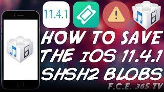 How To Save iOS 11.4.1 SHSH Blobs (For Downgrades) | Save Them Now!