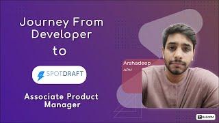 From Developer to an Associate Product Manager | PM Journey | HelloPM Review | ft. Arshadeep