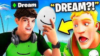 I Pretended To Be Dream In Fortnite! (Face Reveal)